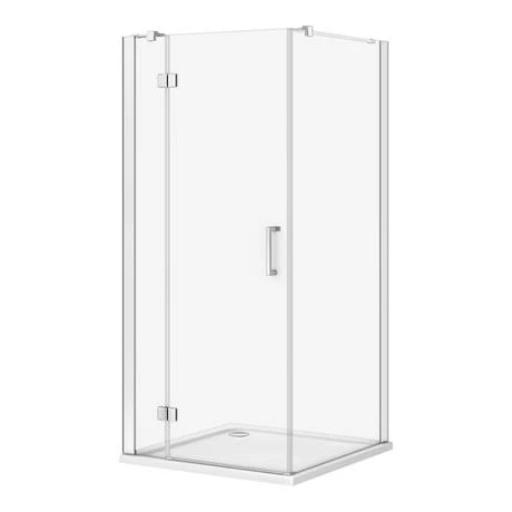 Apollo Frameless LH Hinged Door Square Enclosure 2 Apollo Frameless LH Hinged Door Square Enclosure - Image 2