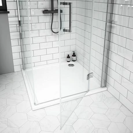 Apollo Frameless RH Hinged Door Square Enclosure 4 Apollo Frameless RH Hinged Door Square Enclosure - Image 4