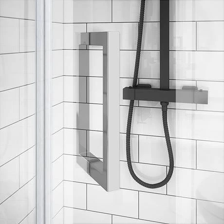 Apollo 900x900mm Frameless Pentangle Enclosure (incl. Tray + Waste) 3 Apollo 900x900mm Frameless Pentangle Enclosure (incl. Tray + Waste) - Image 3