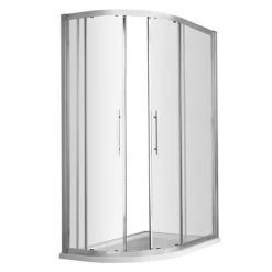 Hudson Reed Apex Offset Quadrant Shower Enclosure - Various Size Options -Shower Enclosure Ranges Shop APEXOFFQ d1 460