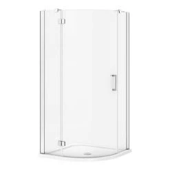 Apollo 800x800mm Frameless Single Door Quadrant Enclosure + Tray 8 Apollo 800x800mm Frameless Single Door Quadrant Enclosure + Tray -Shower Enclosure Ranges Shop APSD80 nd2 460