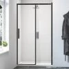 Merlyn Black Sliding Shower Door