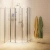 Burlington Traditional Off Set Quadrant Shower Enclosure
