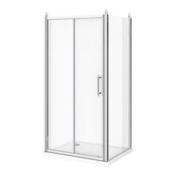 Chatsworth Traditional 1000 x 700mm Sliding Door Shower Enclosure + Tray -Shower Enclosure Ranges Shop CT107SDE d2 460