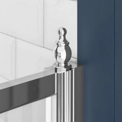 Chatsworth Traditional 1000 x 700mm Sliding Door Shower Enclosure + Tray -Shower Enclosure Ranges Shop CT107SDE d3 460