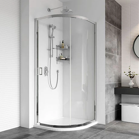 Roman - Haven8 One Door Quadrant Shower Enclosure - 2 Size Options 1 Roman - Haven8 One Door Quadrant Shower Enclosure - 2 Size Options
