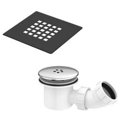 Hudson Reed Matt Black 1400 x 900mm Sliding Door Shower Enclosure + Black Tray 9 Hudson Reed Matt Black 1400 x 900mm Sliding Door Shower Enclosure + Black Tray -Shower Enclosure Ranges Shop HRBLKSGE AAAAA 460