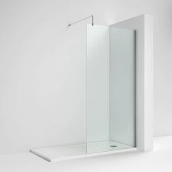 Milton 1400 x 900 Wet Room (800mm Screen, Support Bar + Tray)