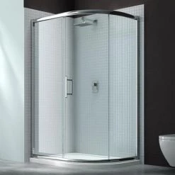 Merlyn 6 Series 1200 x 900mm 1 Door Offset Quadrant Shower Enclosure