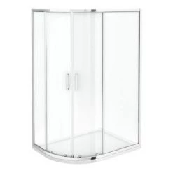 Monza LH Offset Quadrant Shower Enclosure + Pearlstone Tray (Various Sizes) -Shower Enclosure Ranges Shop MZOQLH d2 460