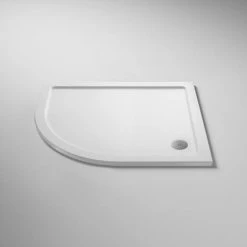 Monza LH Offset Quadrant Shower Enclosure + Pearlstone Tray (Various Sizes) -Shower Enclosure Ranges Shop MZOQLH d3 460