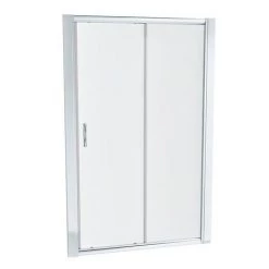 Newark 1200 x 800mm Sliding Door Shower Enclosure + Slate Effect Tray -Shower Enclosure Ranges Shop N128SDST d3 460