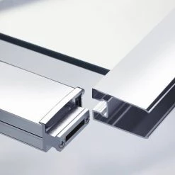 Newark 1200 x 900mm Sliding Door Shower Enclosure + Slate Effect Tray -Shower Enclosure Ranges Shop N129SDST d5 460