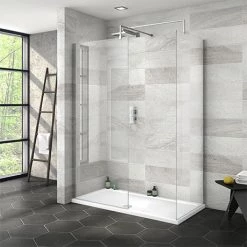 Nova 1400 x 700 Wet Room (inc. Screen, Side Panel + Tray)