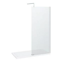 Nova 1400 x 700 Wet Room (800mm Screen + Tray) -Shower Enclosure Ranges Shop NVPK2 detail1 460