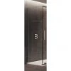 Crosswater Optix 10 Polished Stainless Steel Side Panel for Sliding Door