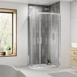 Pacific Quadrant Shower Enclosure inc. Tray