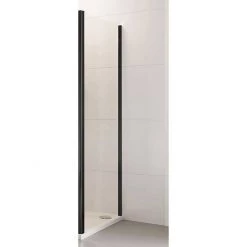 Side Panel for the Roman Haven6 Matt Black Shower Doors