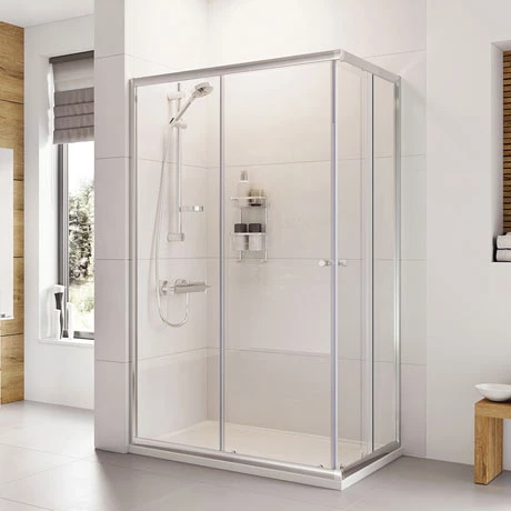 Roman Haven 1900mm Offset Corner Entry Shower Enclosure 1 Roman Haven 1900mm Offset Corner Entry Shower Enclosure