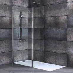Nova 1600 x 800 Wet Room (900mm Screen, Return Panel + Tray) -Shower Enclosure Ranges Shop SWIE16 nwd1 460